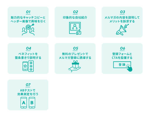 メルマガ登録者数が増えるLPのコツ