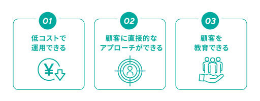 メルマガのメリット